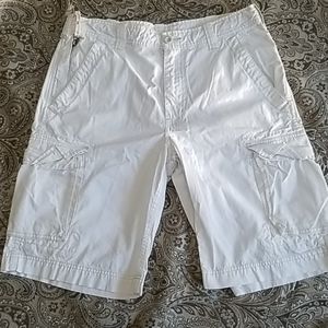 X2 White Cargo Men's Shorts Size 32